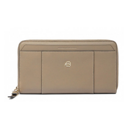 Piquadro Womens Wallet Taupe Beige PD1515W92R/TO