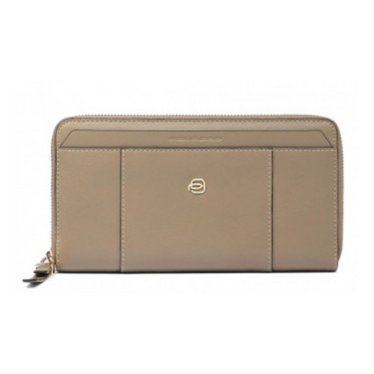 Piquadro Womens Wallet Taupe Beige PD1515W92R/TO