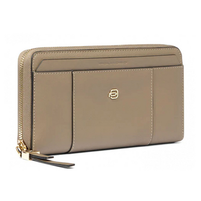 Piquadro Womens Wallet Taupe Beige PD1515W92R/TO