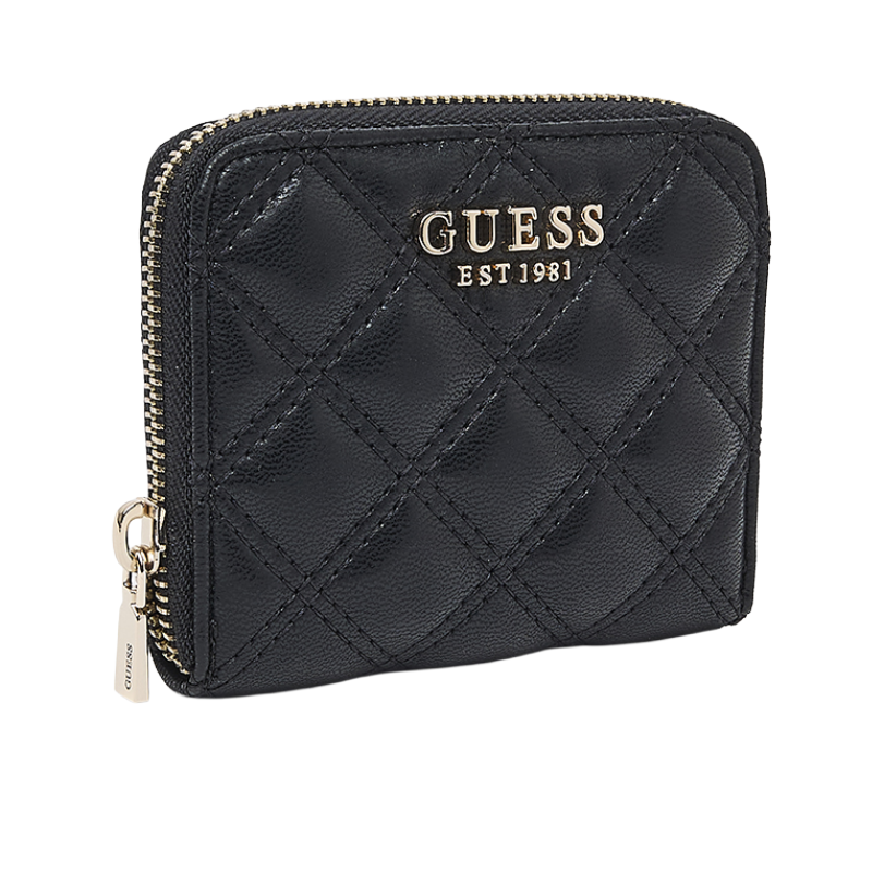 Guess Giully Women's Quilted Purse Black