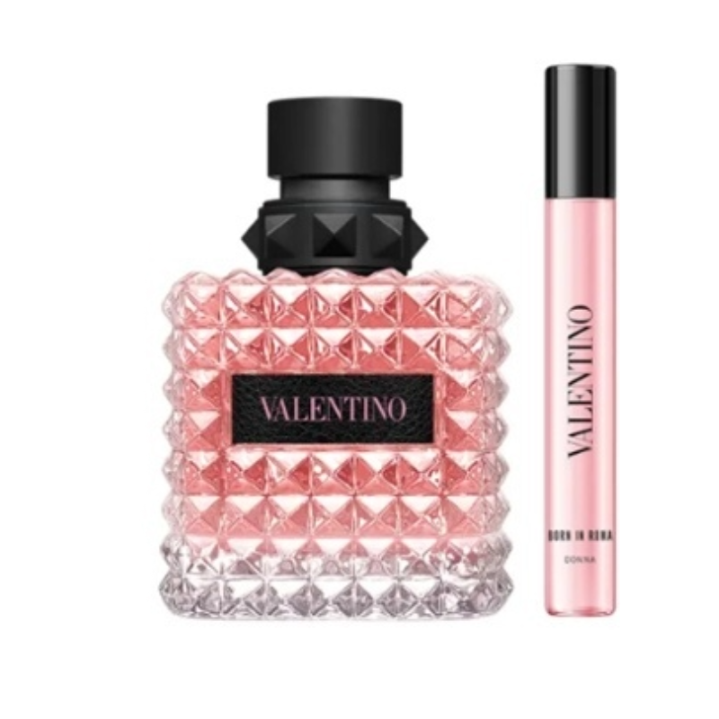 Valentino Donna Born In Roma 100ml Eau De Parfum & 10ml EDP Set (Blemished Box)