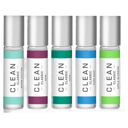 Clean Classic Rollerball Layering Set 5 x 5ml Eau De Parfum