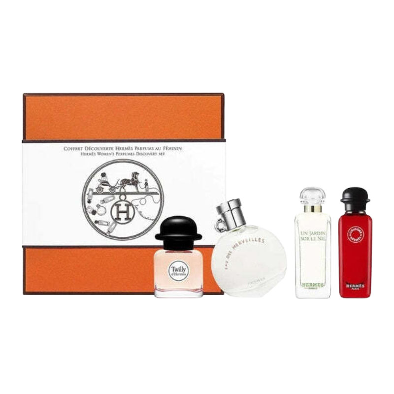 Hermes Perfume Discovery Gift Set 4 x 7.5ml