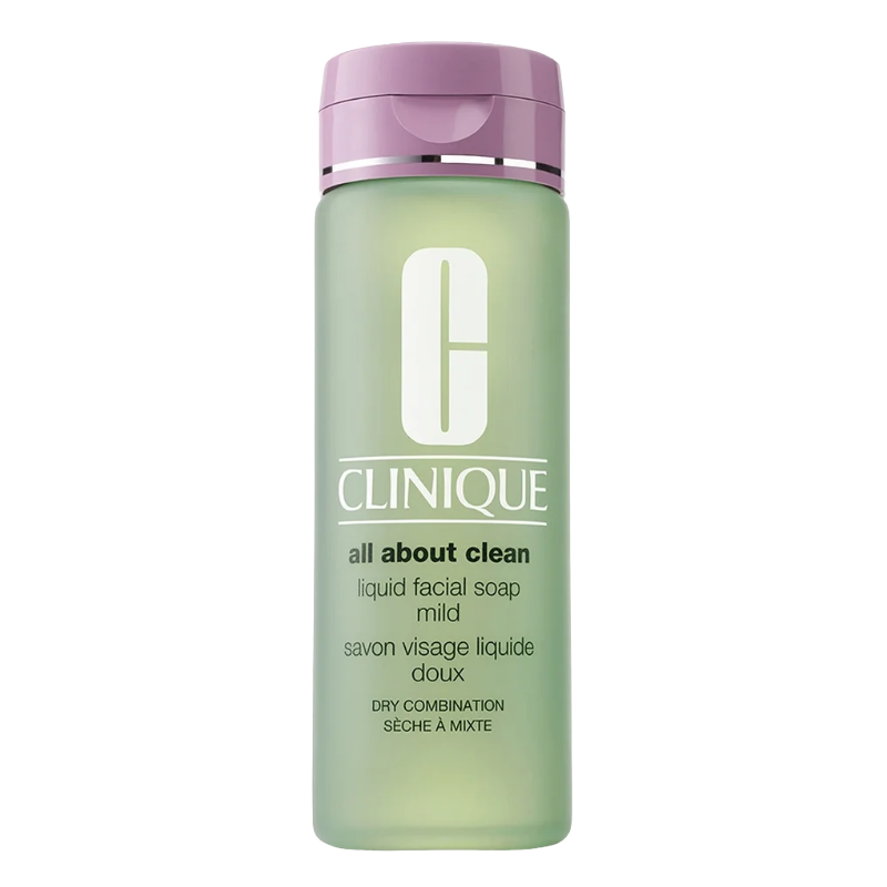 Clinique Liquid Facial Soap Mild 200ml Dry Combination (Clearance)