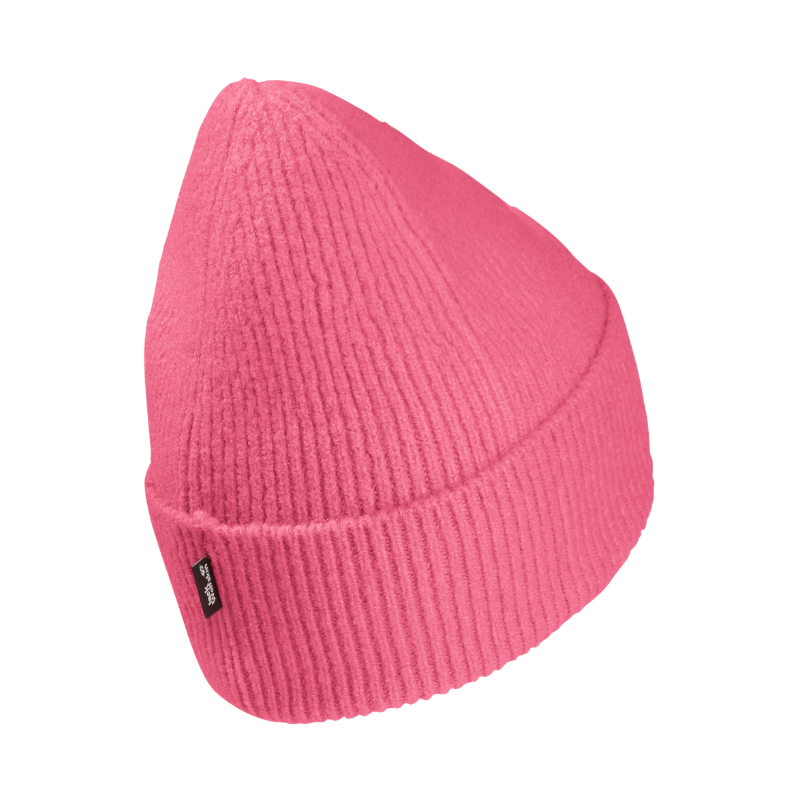 Jack Wolfskin Fuzzy Beanie Hat Bubblegum Pink A65238