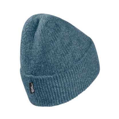 Jack Wolfskin Fuzzy Beanie Hat Aluminium Blue A65238