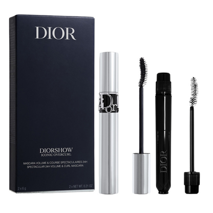 Diorshow Iconic Overcurl Volume & Curl Set 2 x 6g - Mascara and Refill (Blemished Box)