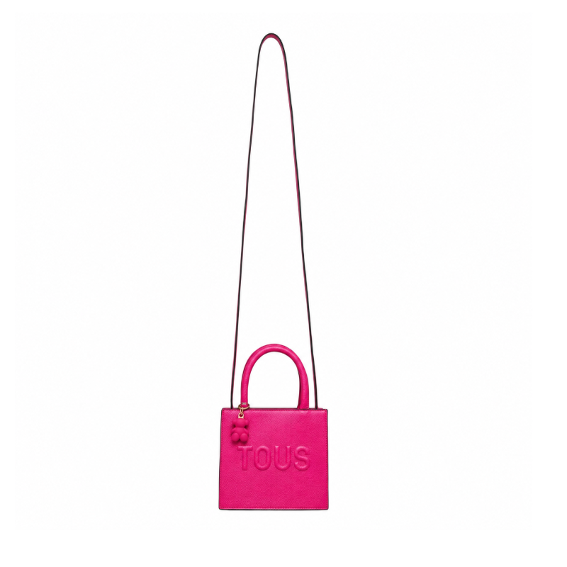 Tous Brenda Mini Cube Bag Fuchsia