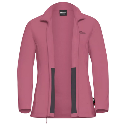Jack Wolfskin Women's Outdoor Fleece Raisin Pink