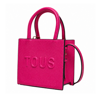 Tous Brenda Mini Cube Bag Fuchsia