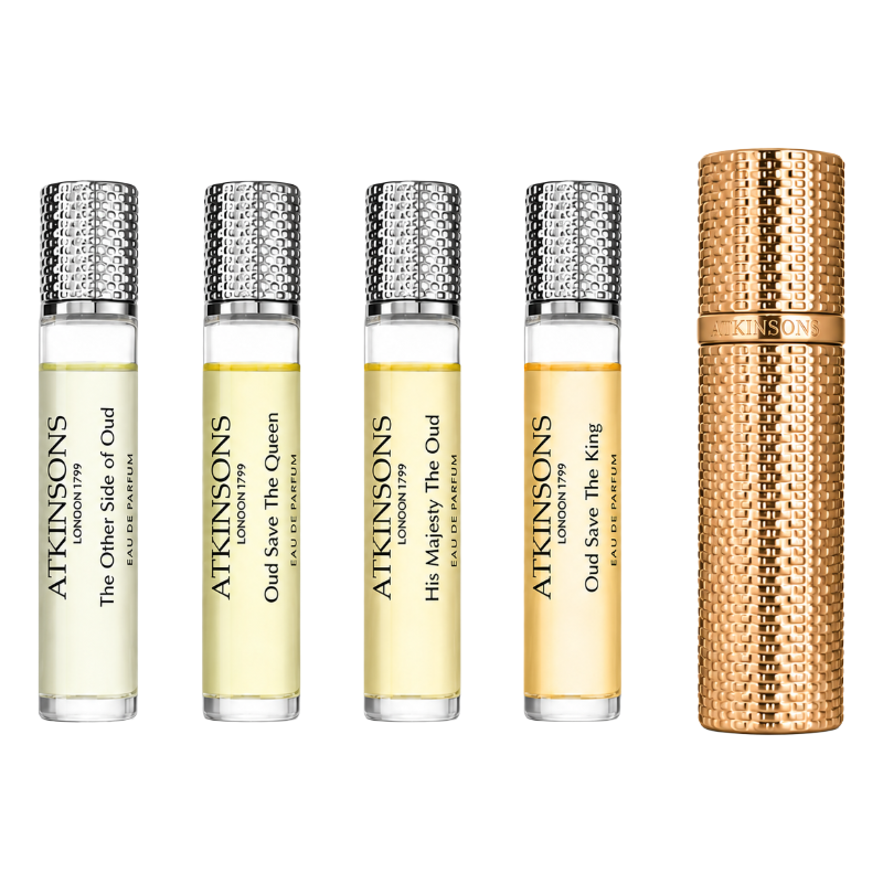 Atkinsons Oud Intense 4 x 10ml Eau De Parfum Travel Set