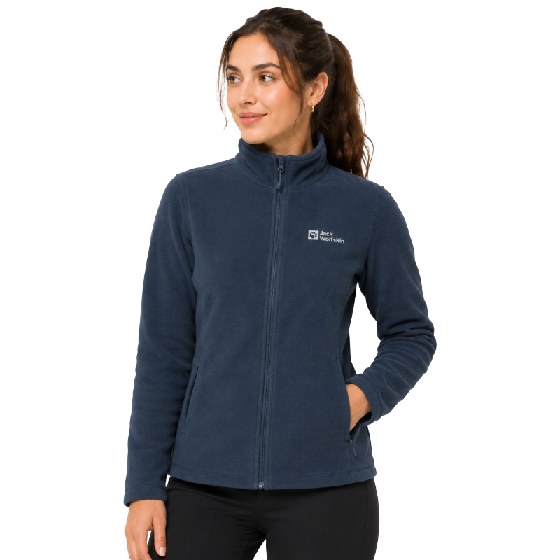 Jack Wolfskin Taunus FZ Outdoor Fleece Midnight Sky Blue