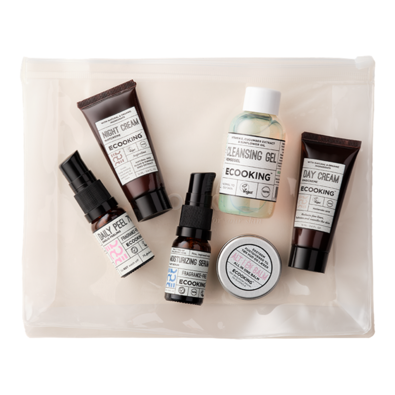 Ecooking Starter Kit Daily Skincare 6 Piece Set (Blemished Box)