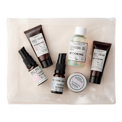Ecooking Starter Kit Daily Skincare 6 Piece Set (Blemished Box)