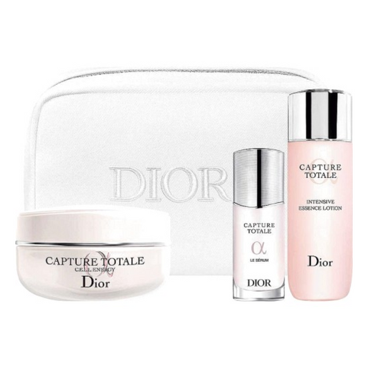 Dior Capture Totale The Youth Revealing Ritual 3 Piece Skincare Set (Blemished Box)