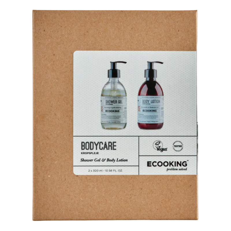 Ecooking Bodycare Shower & Body Lotion Set 2x300ml