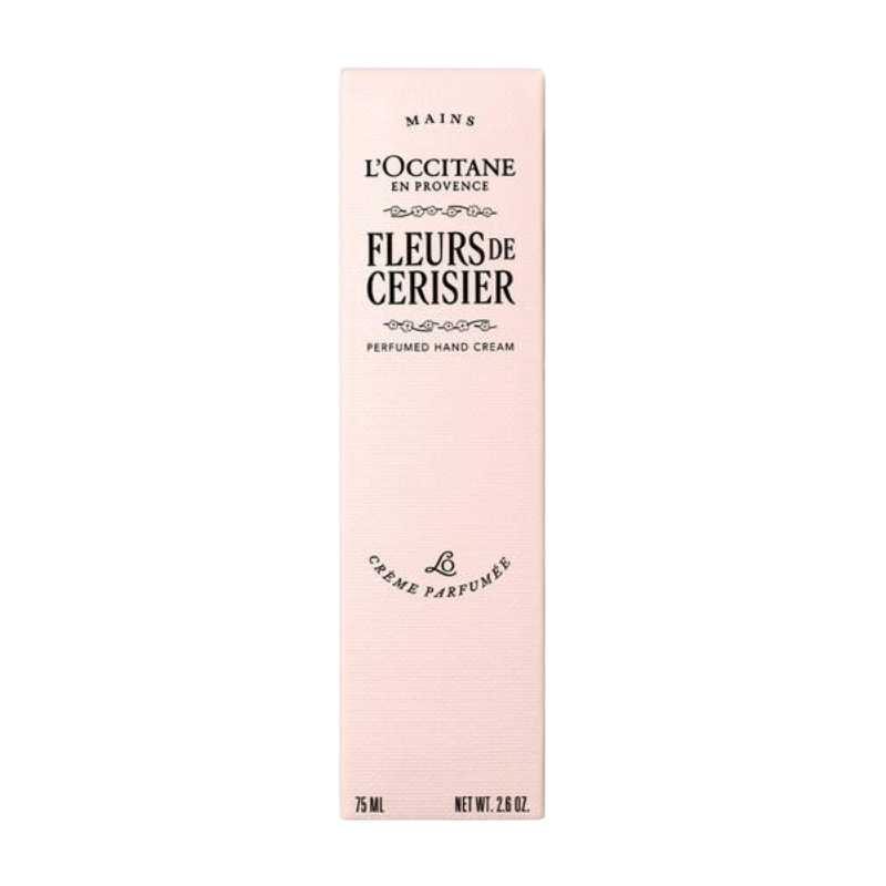 L'Occitaine Fleurs De Cerisier Cherry Perfumed Hand Cream 150ml (Blemished Box)