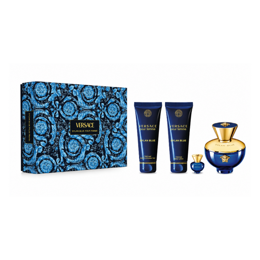 Versace Dylan Blue Pour Femme 100ml & 5ml EDP Gift Set