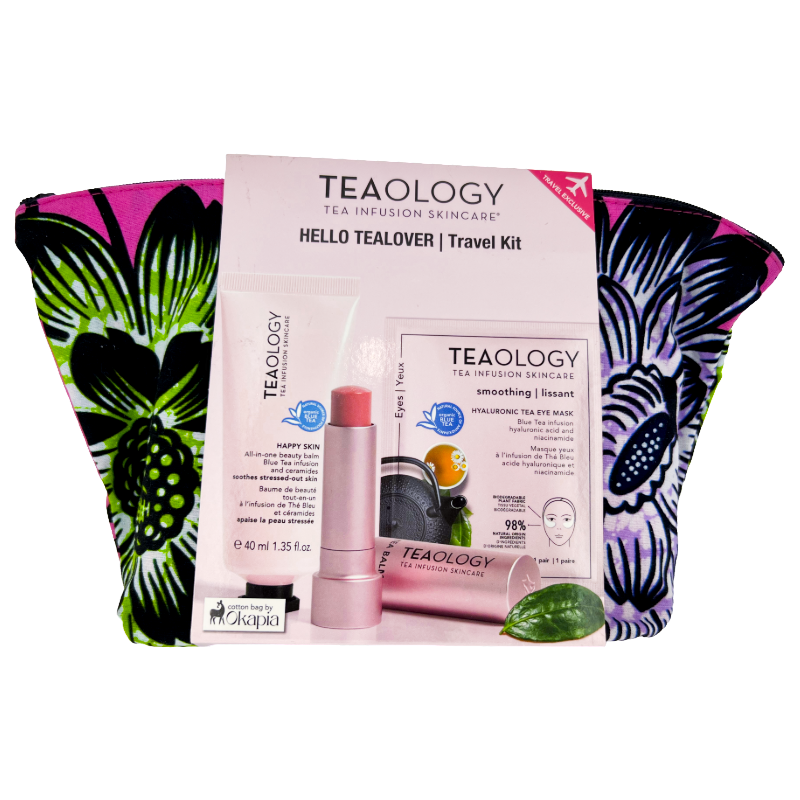Teaology Hello Tealover Skincare Beauty Travel Kit