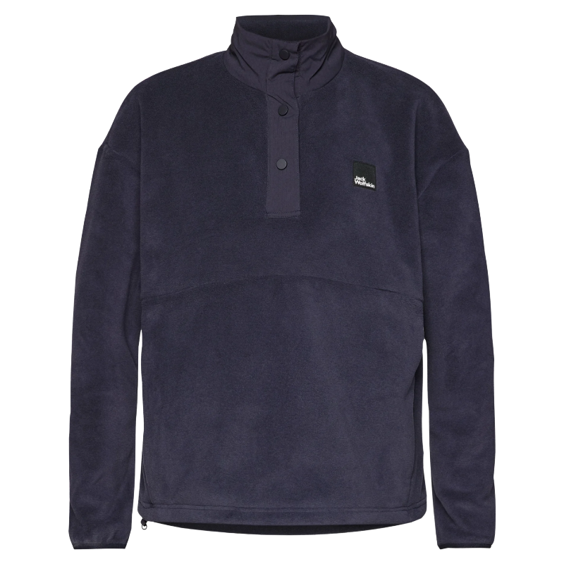 Jack Wolfskin Womens Sumetro Fleece Jumper HZ Dark Navy