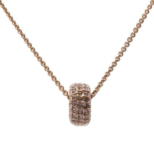 Swarovski Stone Rose Gold Necklace 5411121