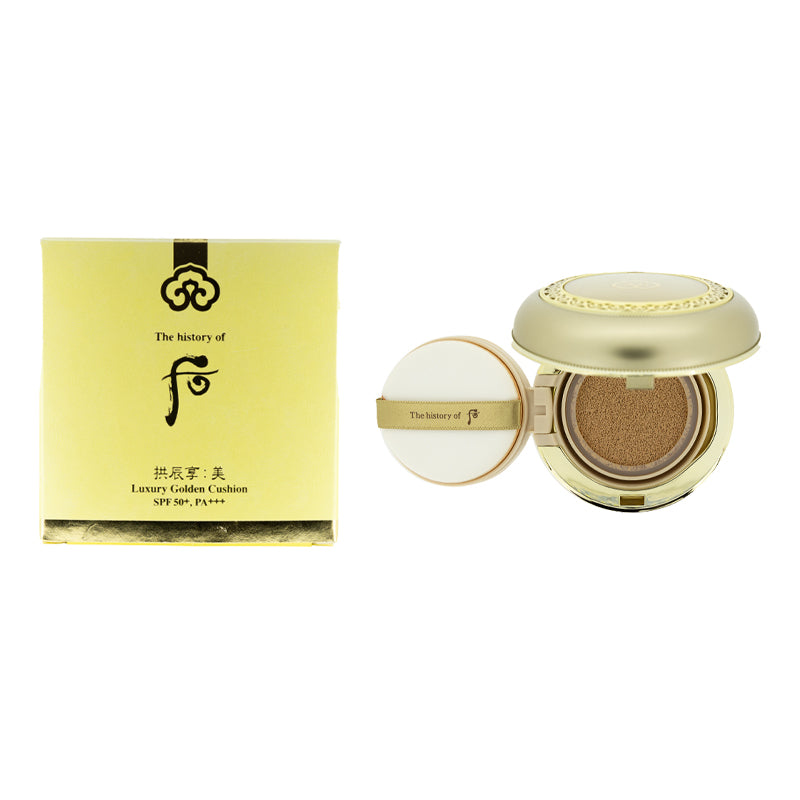 The History Of Whoo Gongjinhyang: Mi Luxury Golden Cushion No.23 SPF 50+