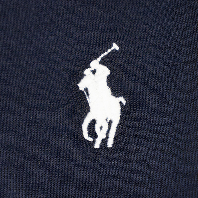 Ralph Lauren Polo Double Knit Sweatshirt Aviator Navy Blue