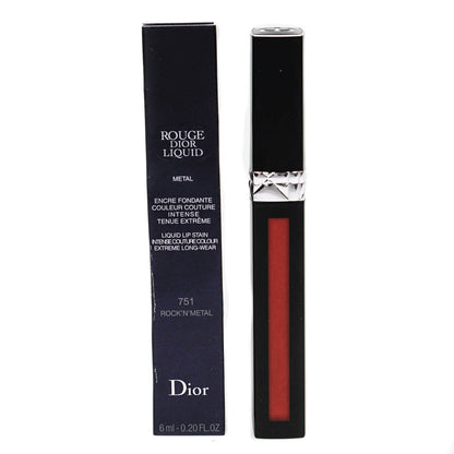 Dior Rouge Metal Liquid Lipstick 751 Rock'n'Metal