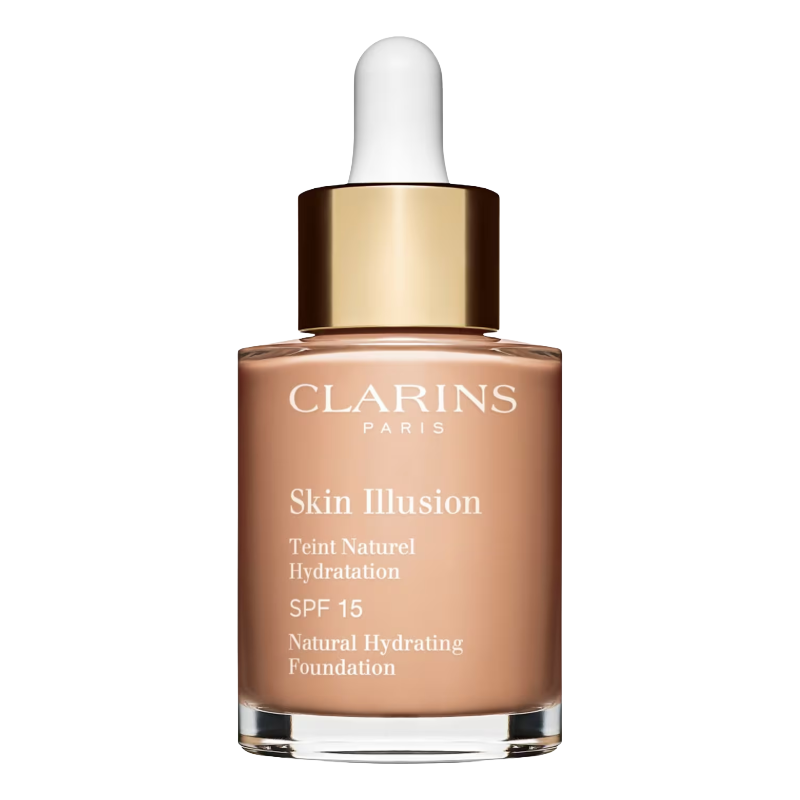 Clarins Skin Illusion Foundation SPF 15 107 Beige 30ml (Blemished Box)