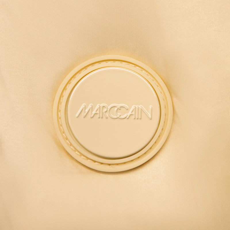 Marc Cain Women's Long Coat Dark Cream