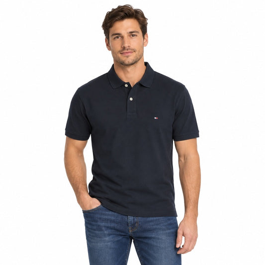 Tommy Hilfiger Polo Shirt Core 1995 Regular Fit Desert Sky  Men's