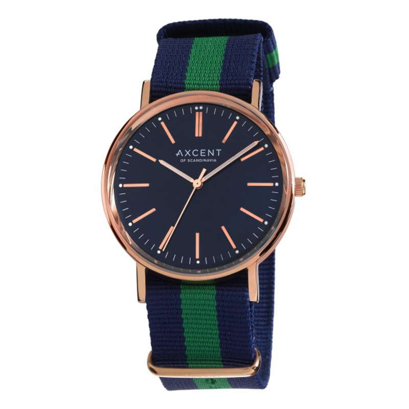 Axcent Blue & Green Men's Watch X6800R-28 (Blemished Box)