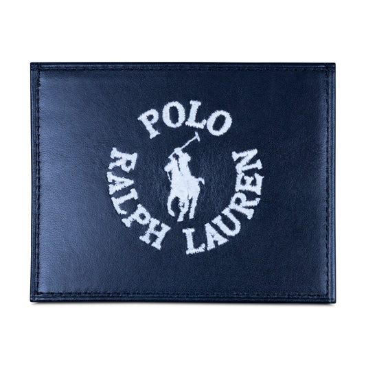 Ralph Lauren Polo Leather Card Case Black