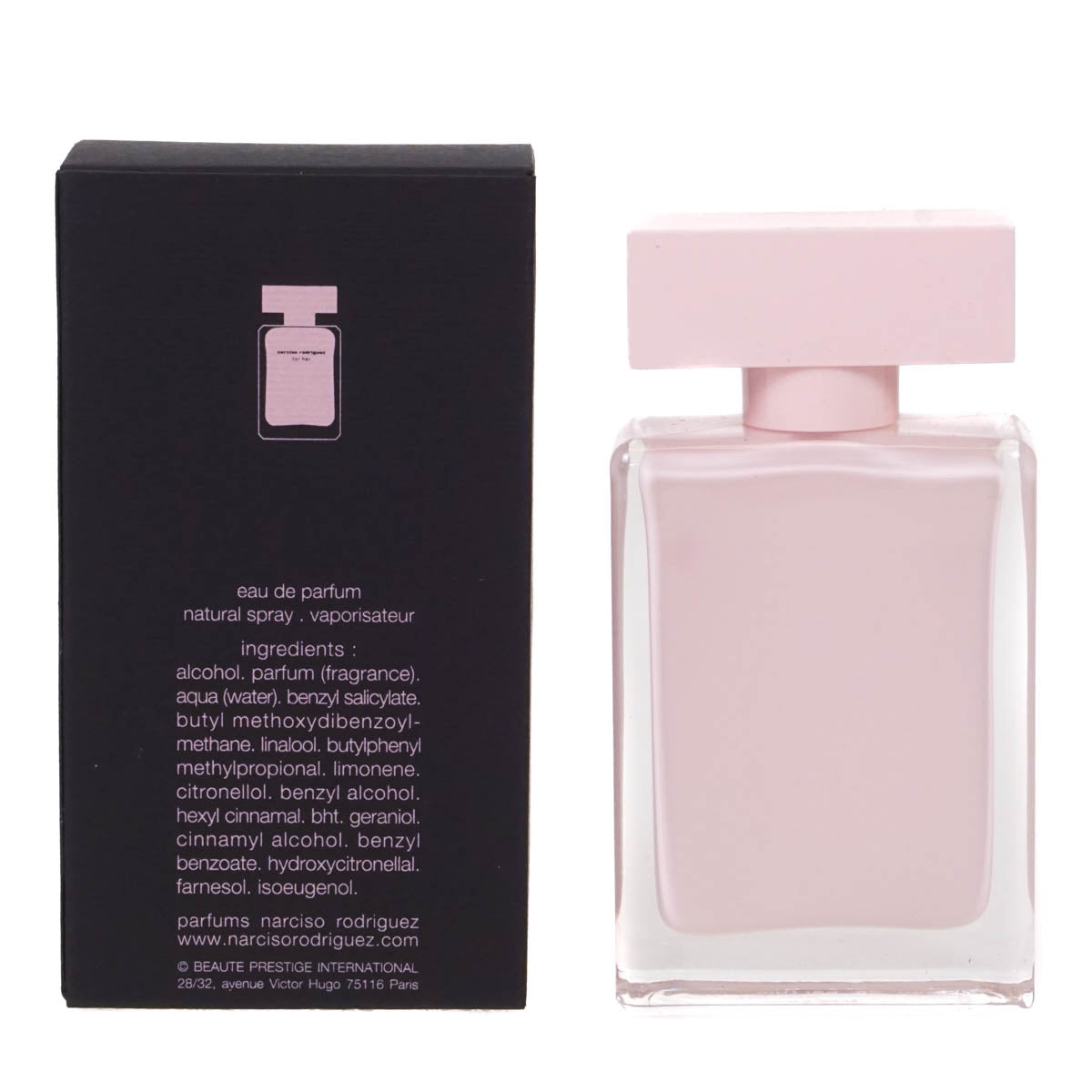 Narciso Rodriguez For Her 50ml Eau De Parfum (Blemished Box)
