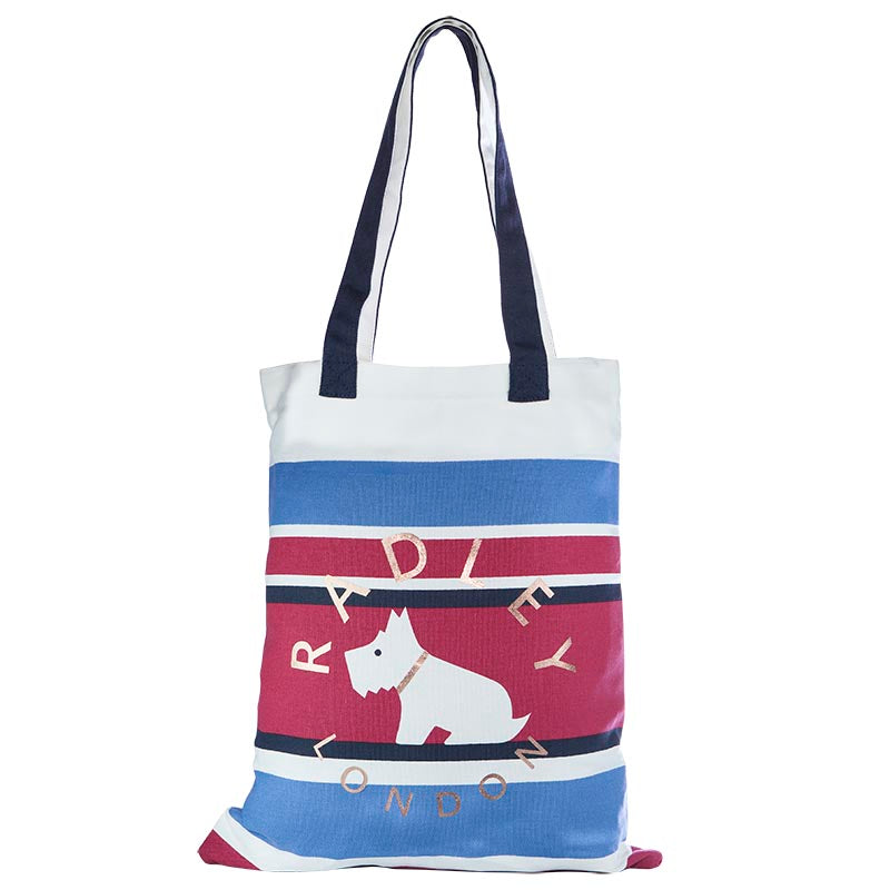 Radley large canvas online tote bag