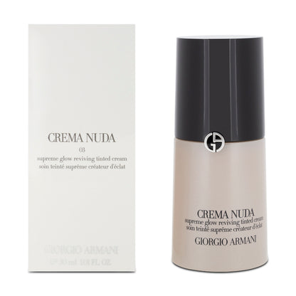 Giorgio Armani Crema Nuda 03 Supreme Glow Reviving Tinted Cream 30ml