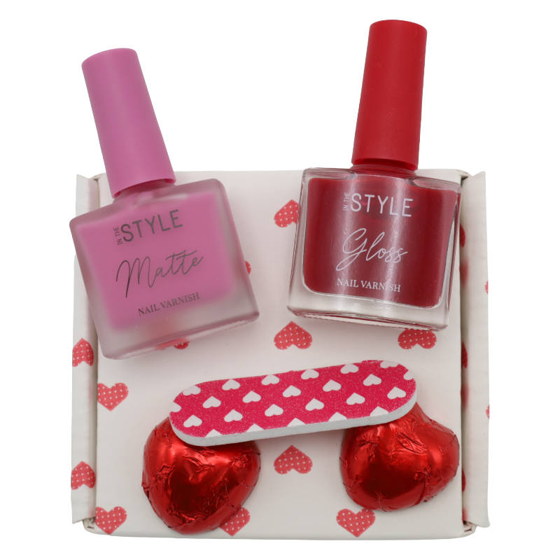 Valentines Gift Set-In the style Nail Varnish 