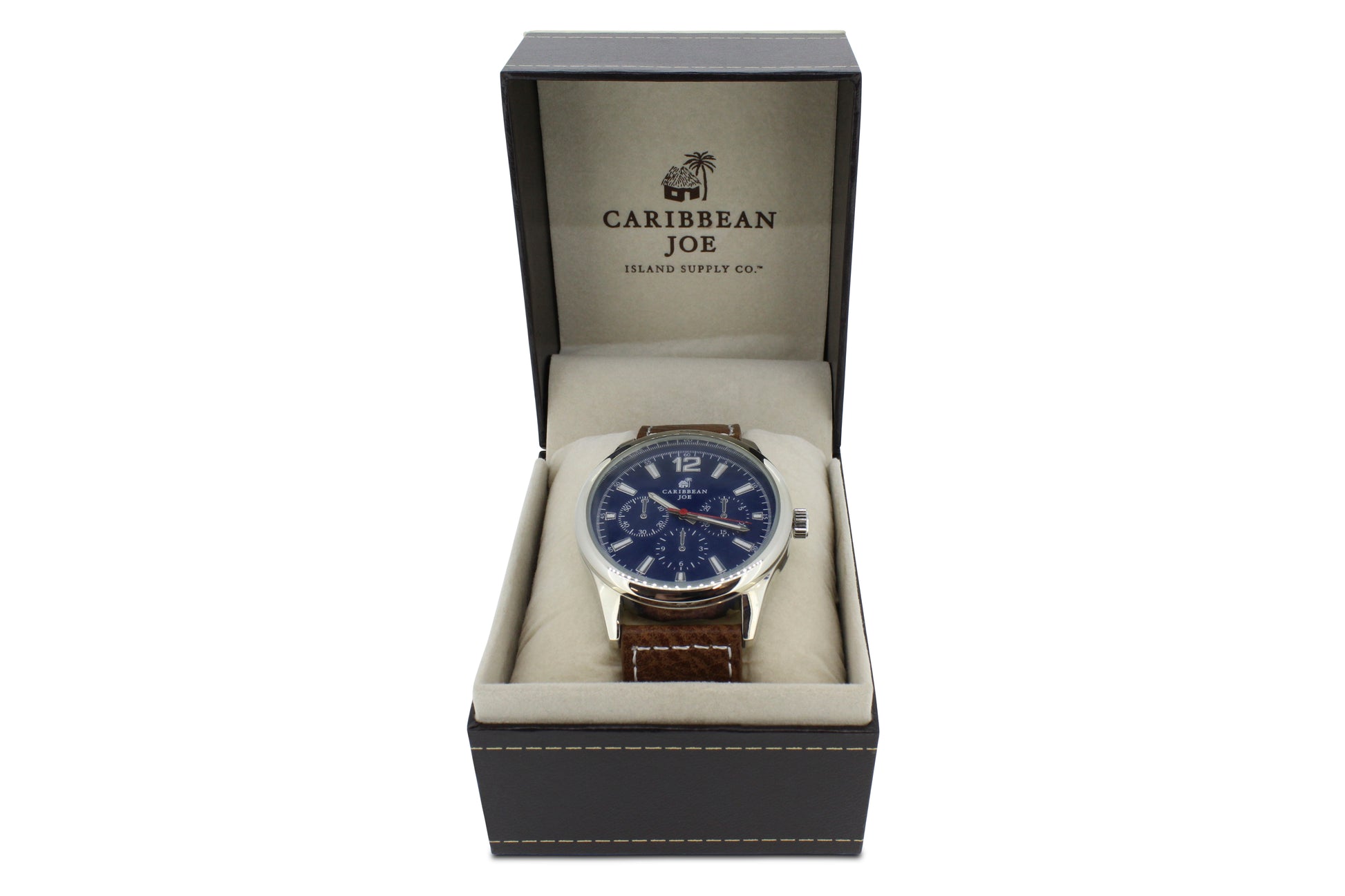 Caribbean Joe Men's Chronograph Watch - CJ7040SLBNNV