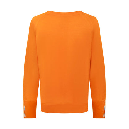 Marc Cain Women's Wool Jumper Orange