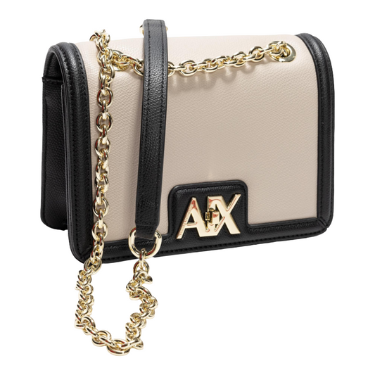 Armani Exchange Crossbody Handbag Messenger Bag Small Off Road/Black 4R731 