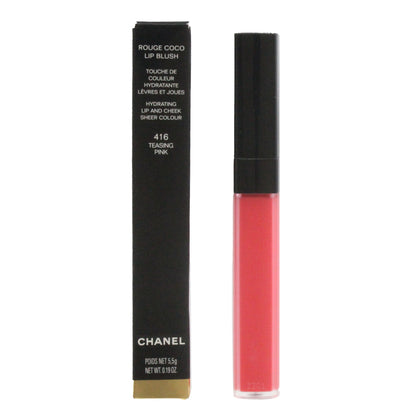 Chanel Rouge Coco Blush Lip & Cheek Colour 416 Teasing Pink