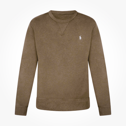 Ralph Lauren Polo Double Knit Sweatshirt Brown  Men's