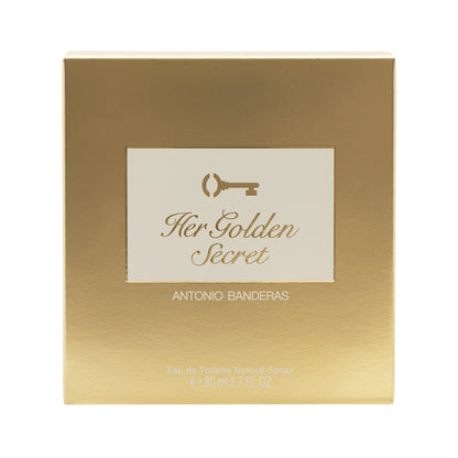 Antonio Banderas Her Golden Secret 80ml Eau De Toilette