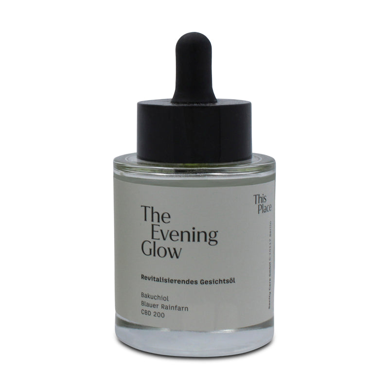 This Place The Evening Glow Facial Oil CBD 200 30ml (Blemished Box)