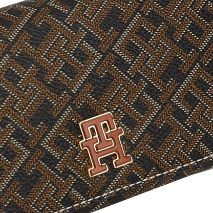 Tommy Hilfiger Monoplay Large Flap Purse With Chain Women's