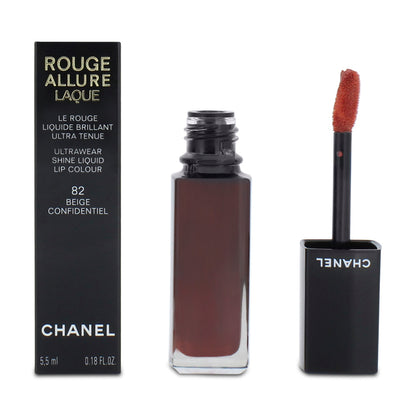 Chanel Rouge Allure Laque Ultrawear Shine Liquid Lipstick 82 Beige Confidentiel