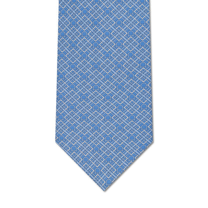 Salvatore Ferragamo Silk Tie Blue