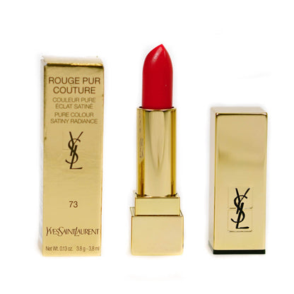 Yves Saint Laurent Rouge Pur Couture Pure Colour Satiny Radiance Lipstick 73 Rhythm Red