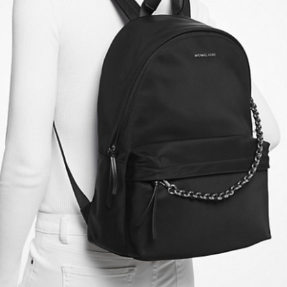 Michael Kors Large Jet Set Travel Black Backpack 