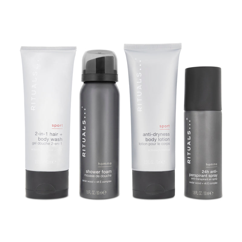 Rituals Homme Sport Travel Mens Body Care Set